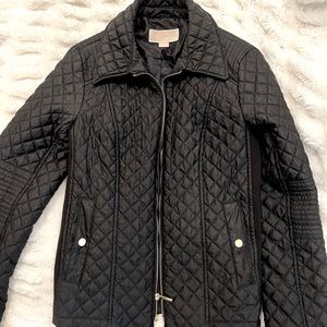 Michael Kors Quilted Jacket (Black) (Medium)